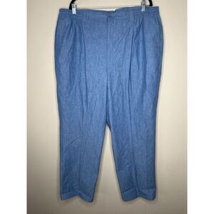 Vtg Reed St James Loafers Pleat Front Men's Dress Pants Size 40 x‎ 30 Blue